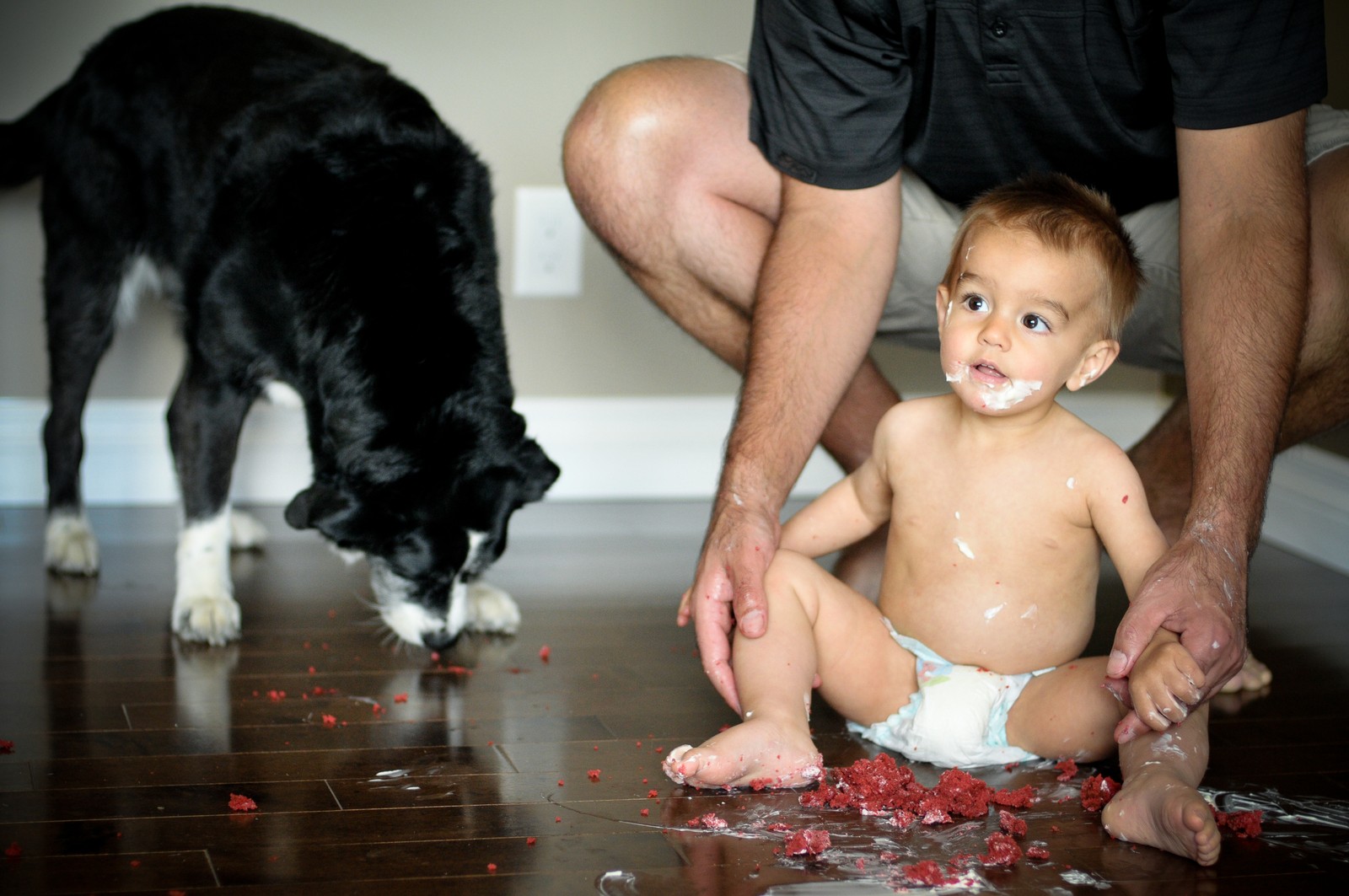 Not afraid of a little mess!